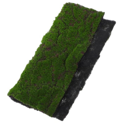 Artificial Moss Mat 30cm×30cm Synthetic Moss Turf Rug for Terrarium Reptile Habitat Indoor Outdoor Wedding Banquet Lawn Decor