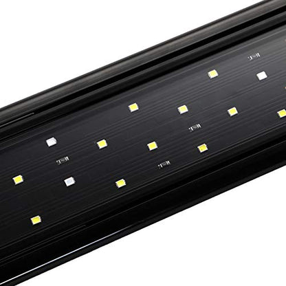 AQUANEAT LED Aquarium Light Full Spectrum for 30 Inch to 38 Inch Fish Tank Light Fresh Water - size: 30"-38"