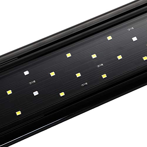 AQUANEAT LED Aquarium Light Full Spectrum for 48 Inch to 54 Inch Fish Tank Light Fresh Water - size: 48"-54"