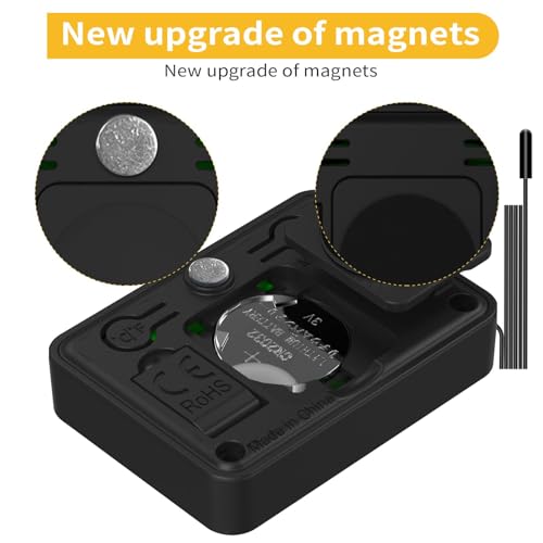 4PCS Mini Digital Hygrometer and Thermometer Reptile Thermometer with Extend Probe (Only Temperature) Indoor Temp and Humidity Meter with Magnet - style: with probe