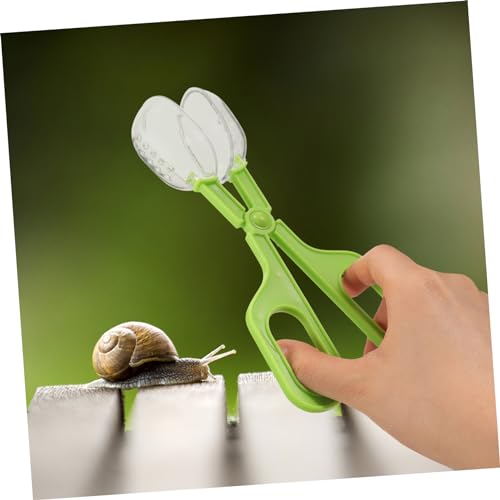 KESYOO Reptile Feeding Tool Scoop for Waste Cleanup and Feeding for Use Clamp Design for Safe Handling of Reptiles and