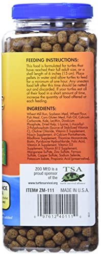 Zoo Med Natural Maintenance Formula Aquatic Turtle Food - size: 12 Ounce (Pack of 1)