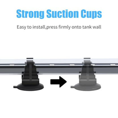 AQUANEAT Aquarium LED Submersible Light 7.5 Inch Underwater Fish Tank Light (Blue) - color: Blue
