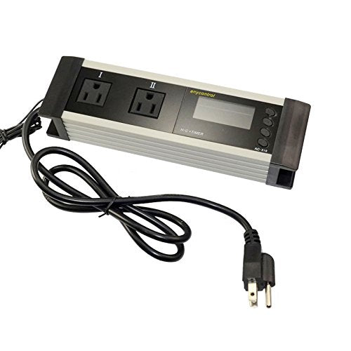 110V LED Reptile Snake Timer Aquarium Digital Temperature Temp Controller Heat Thermostat