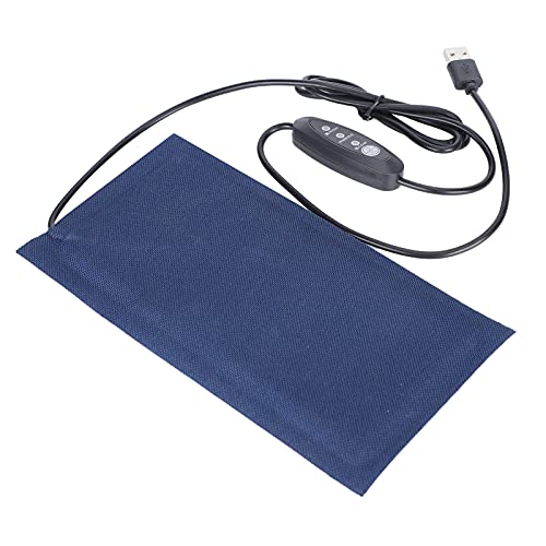 ZJchao Reptile Heating Pad, USB Power Supply Adjustable Temperature Mat with 3 Gears for Lizards and Other Reptiles Pets (L) - size: L