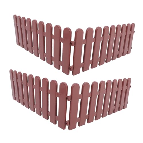 Toyvian 4pcs Outdoor Tortoise Enclosure Playpen Durable Decorative Garden Fence for Reptiles Small Pets Easy to Assemble Weather-Resistant Barrier for Patio