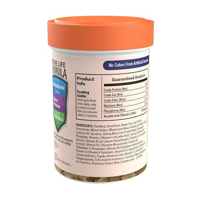 Tetra Goldfish Flakes, Nutritionally Balanced Diet For Aquarium Fish, Vitamin C Enriched Flakes, 1 oz - size: 1 Ounce (Pack of 1)