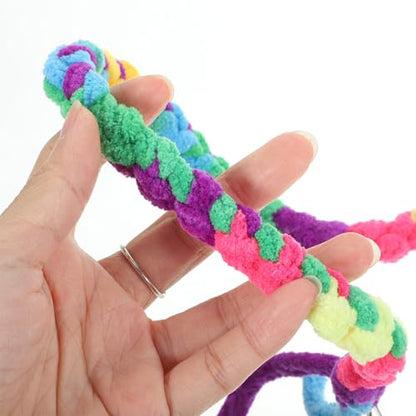 HOMSFOU Hermit Crab Climbing Vine Reptile Vine Terrarium Accessory Decorative Climbing Rope for Geckos and Hermit Crabs Habitat Landscaping