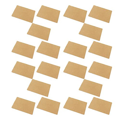 Disposable Reptiles Box Liner Paper 50 Sheets Kraft Paper Mat for Reptile Feeding Box Bedding for Lizards Snakes and Turtles
