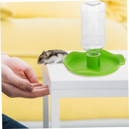Reptile Automatic Water Feeder Fountain Durable Water Bowl Food Plate for Tortoise and Lizard Easy to Pet Drinking Tray for Pet Care and Hydration