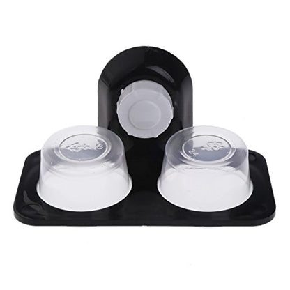 Suction Cup Reptiles Feeder Bowl Anti-Escape Food Bowl Drinker Bowl for Tortoise Iguana