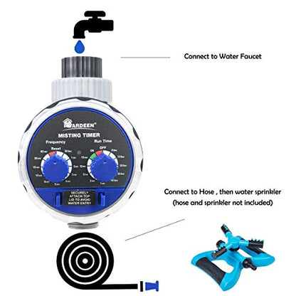 Water Hose Timer fogging Seconds Watering Automatic Electronic Water Timer Home Garden Controller - style: Fogging Timer
