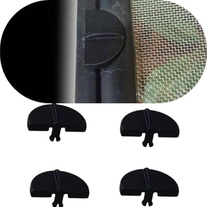 4 Pack Enclosure Lid Clip Compatible with Exo Terra, Easy-Lock Frame for Terrarium and Animal Cage, Black