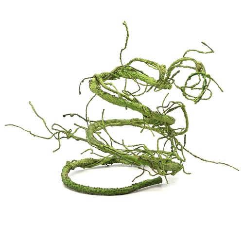 Pangea Reptile Ultimate Vine for Terrarium Habitat (Green) - color: Green