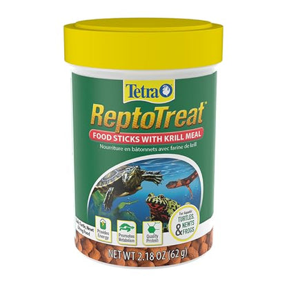 TetraFauna ReptoTreat Suprema 2.18 Ounces, Food Supplement for Aquatic Turtles, Newts and Frogs, 1-Pack - size: 2.18 Ounce (Pack of 1)