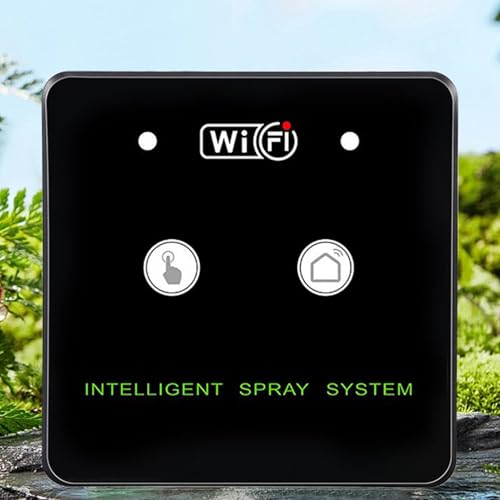 Controlled Reptile Misting System with 360 Nozzles Auto Humidity Sensing Programmable Timer 32ft Tubing 3 - size: 10m 3 nozzles