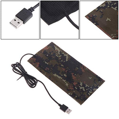 Waterproof Heater Mat Warm Hydroponic Heater Pad USB Charging for Snake Breeding Box Habitat Pet Supplies for Cats, Small