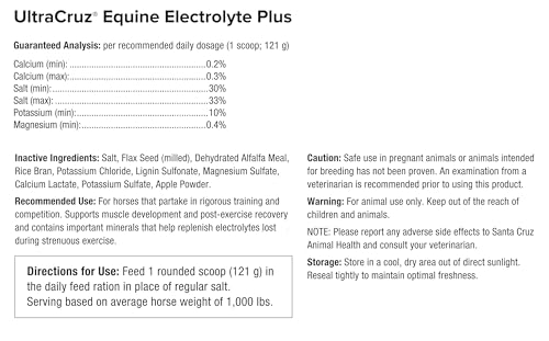 UltraCruz® Equine Electrolyte Plus, 5 lb