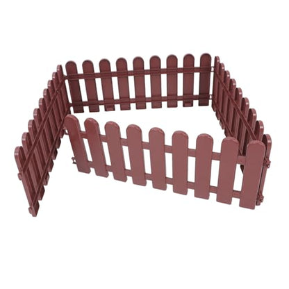 SUPVOX 4pcs Tortoise Exercise Playpen Modular Weatherproof Animal Barrier Fence Outdoor Enclosure for Garden Small Pet Pen