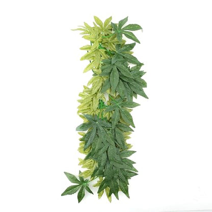 Sonew Lifelike Green Artificial Plant for Aquarium and Fish Decoration 30cm - Plastic Plant with Suction Cup for Reptile Terrariums and Underwater Decor (20 inches 50cm) - size: 20 inches 50cm