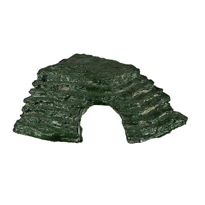Zilla Reptile Habitat Décor Basking Platform Corner Ramp, Large - size: Large