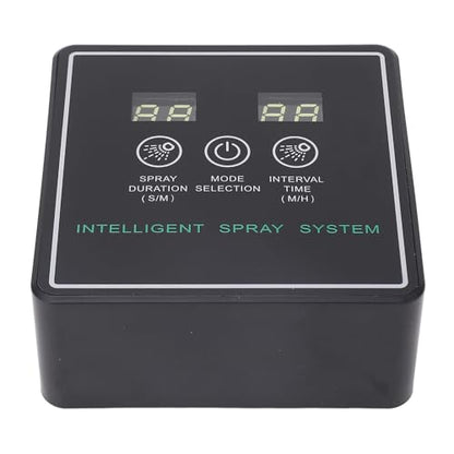 Reptile Smart Spray System, Automatic Timing Humidifier, 360 Degree Adjustable Misting Nozzles, Smart Spray System, Suitable for a Variety of Reptiles and Amphibians
