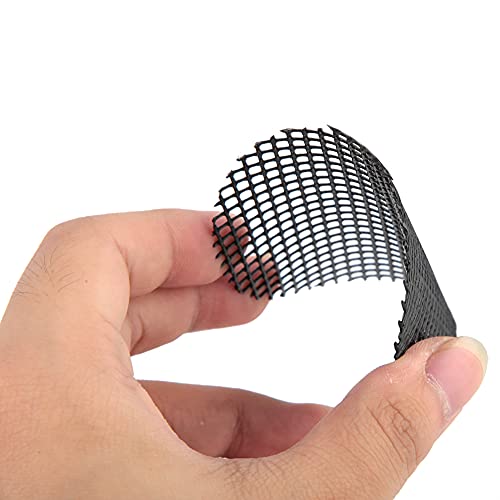 10PCS 10cm Plastic Pot Hole Mesh Mats for Gardening Flower Pot Drainage Screen Plant Potting Substrate Barrier Terrarium Supplies Root Protection (Diameter 8 cm) - size: Diameter 8 cm