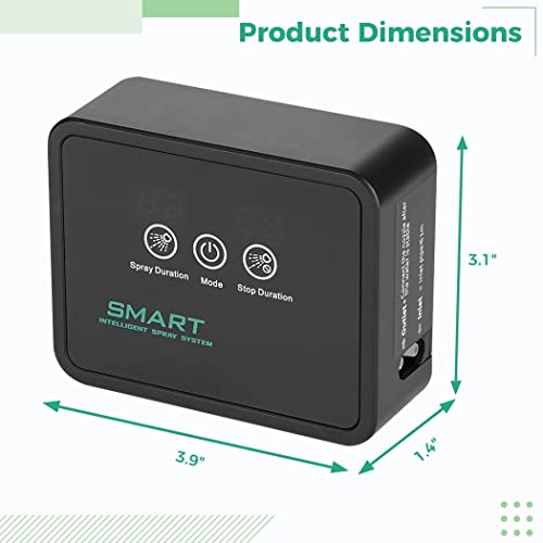 Timer With System Spray Smart Humidifier Reptile, Tank Vivarium Reptile For Mister Automatic, Nozzles Misting Adjustable 360° With Humidifier Terrarium & Screen Touch Led For Amphibians Rainforest
