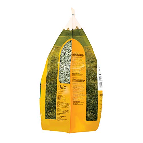 Oxbow Orchard Grass Hay for Small Pets – All-Natural Long Strand Fiber Hay for Rabbits,Guinea Pigs,Chinchillas,and Hamsters – Supports Digestive Health and Enrichment-– 40 oz Bag,(Pack of 2) - size: 40 Ounce (Pack of 2)