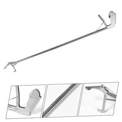 Stainless Steel Snake Grabber Tool Folding Snake Tongs Lock Safe and Practical for Garden and Outdoor Use