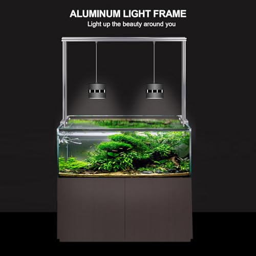 Reptile Lamp Stand, Floor Lamp Holder, Aquarium Light Holder, Adjustable Aluminium Alloy Hanging Lamp Holder for Turtle Tank Fish Tank