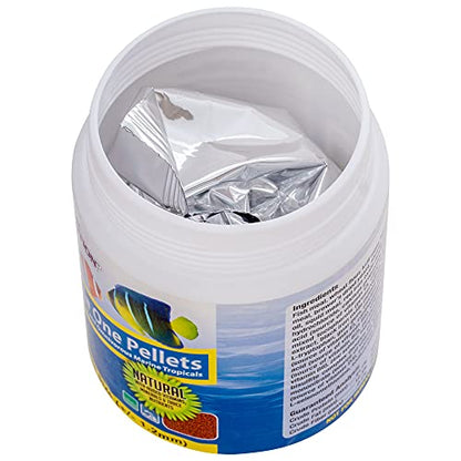 Ocean Nutrition Fish Food - Tropical Fish Food, Soft Moist Sinking Pellets, High Protein(41%) Guppy Fish Food, Fish Food Flakes Alternative, 7 oz (200 g), Small Pellet - size: 7 Ounce (Pack of 1), style: Small Pellet
