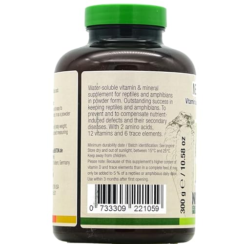 Nekton-Rep Vitamin Mineral Supplement for Reptiles 300g / 10.58oz - size: 10.58 Ounce (Pack of 1)