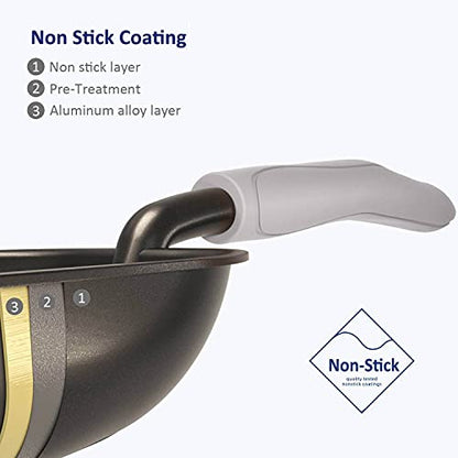 WePet Cat Litter Scoop, Non-Stick Plated Aluminum Alloy Sifter, Kitty Durable Metal Scooper, Deep Shovel, Long Handle, Kitten Pooper Lifter, Size Large, Coated Black Body with Grey Handle - color: #05 Grey, size: Large