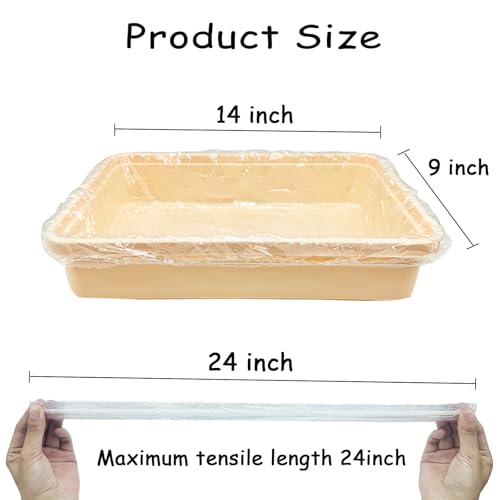 Disposable Plastic Rabbit Cage Liner Guinea Pig Litter Box Liner Small Animal Litter Pan Bags Leak Proof Toilet Film for Bunny Chinchilla Hedgehog Bird - size: Standard