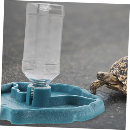 BESPORTBLE 2pcs Bearded Dragon Water Dish and Food Bowl Durable Reptile Feeder for Tortoises Lizards and Amphibians Easy to Clean and Maintain for Pet Hydration and Feeding Needs
