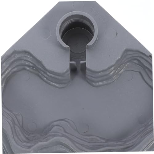 Reptile Turtle Feeder,Water Feeder Automatic Water Dispenser Waterer Feeding for Turtle Dragons Lizards Geckos for Terrarium Reptile Food Bowl Tank Lizard (Grey)