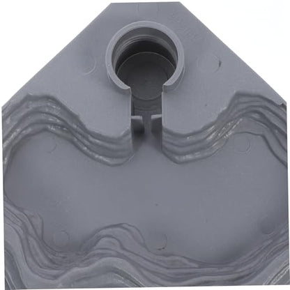Reptile Turtle Feeder,Water Feeder Automatic Water Dispenser Waterer Feeding for Turtle Dragons Lizards Geckos for Terrarium Reptile Food Bowl Tank Lizard (Grey)