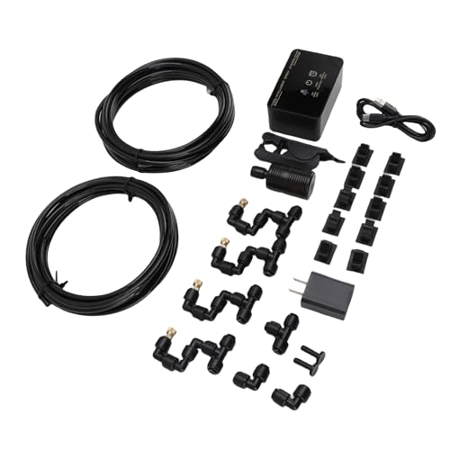 Smart Reptile, Automatic Terrarium Misting System with Timer Function, for Reptiles Plants Greenhouses Chameleons Frogs Lizards (US Plug)