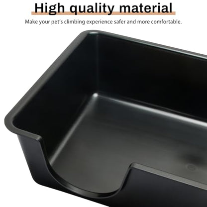 Reptile Hide Box - Provide Secure and Safe Shelter for Geckos and Ball Python Snakes, Easy to Clean (Black, XL) - size: XL