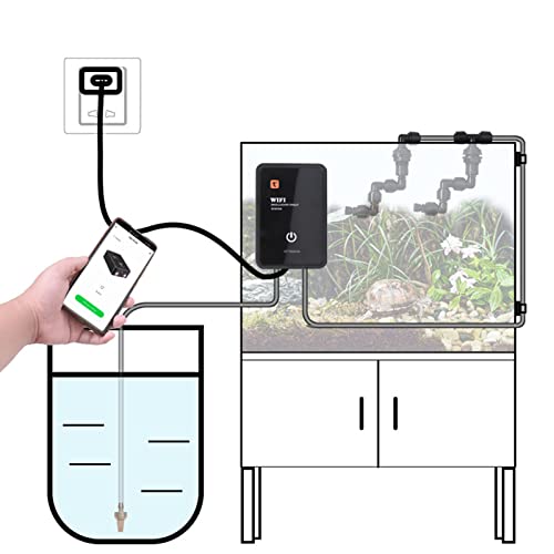 Reptile Humidifier with Smart App Control Featuring POM Acrylic Touch Panel and Durable Housing for Reptile Pet Owners