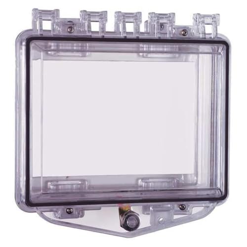 Enclosure, Open, Clear, Ext. Key Lock