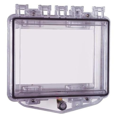 Enclosure, Open, Clear, Ext. Key Lock