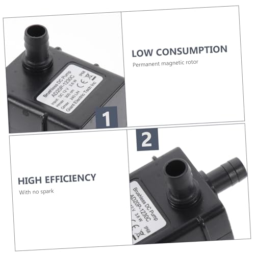 Mobestech 3.6W Mini Submersible Water Pump Low Noise High Efficiency for Aquariums and Terrariums Design for Long Life