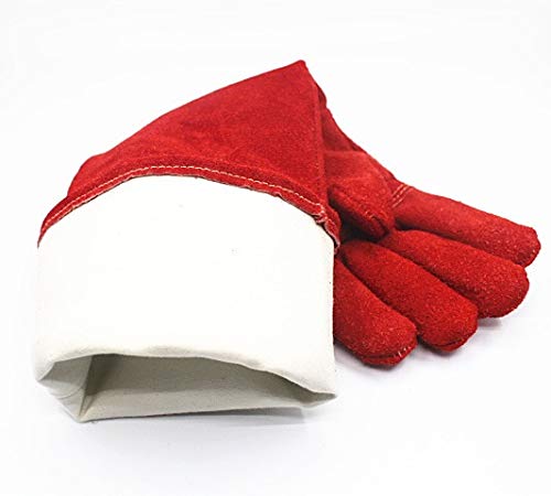 24IN Long Leather Anti-bite Safety Gloves For Catch Dog,cat,reptile,snake,animal Anti Pets Grasping Biting Protective