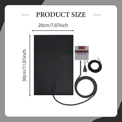 Pad Electric Blanket Indoor Warm Cushion Made of Waterproof Insulated Suitable for Reptiles, 20cmx30cm - size: 20cmx30cm