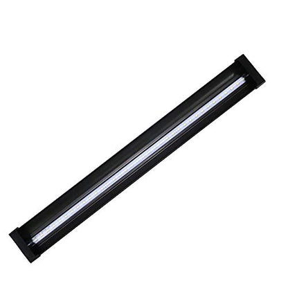 AquaSprouts 2ft Horticultural LED Grow Light Bar, 24W High Output White, Full Spectrum 6400K for Indoor Gardening, Bioactive Terrariums & Vivarium/Paludariums