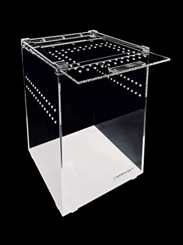 Herpcult Magnetic Acrylic Small Tall Enclosure 6 x 6 x 9.5