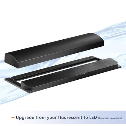 Aqueon LED Fish Tank Aquarium Strip Light Fixture, 24 Inch - size: 24"