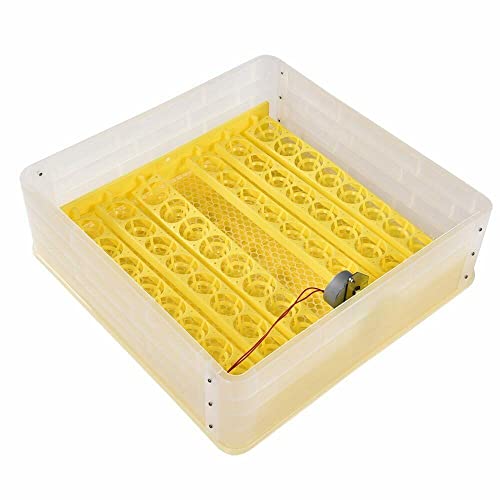 CROSSDESIGN Automatic Digital Egg Incubator Poultry Hatcher Machine Breeder w/Temperature Control & Auto Turning for Hatching Chicken Duck Goose Quail Birds 96 Eggs - size: 96 Eggs
